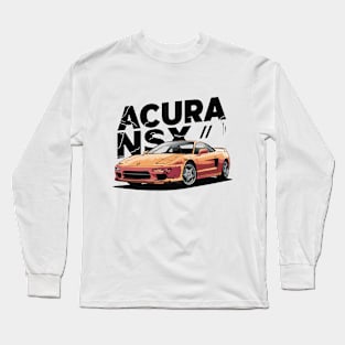 Honda Acura NSX Vintage Car Long Sleeve T-Shirt